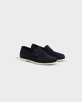 Suede Penny Loafers - New Arrivals | Men's Shoes | 