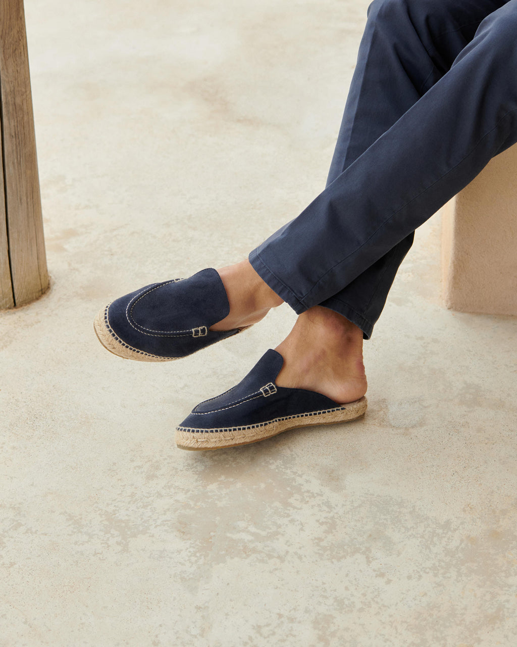Traveler Loafers Mules - Patriot Blue