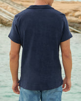 Organic Terry Cotton Olive Polo Shirt - Men’s T-shirts & Polos | 