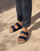 Suede Strap Nordic Sandals | 