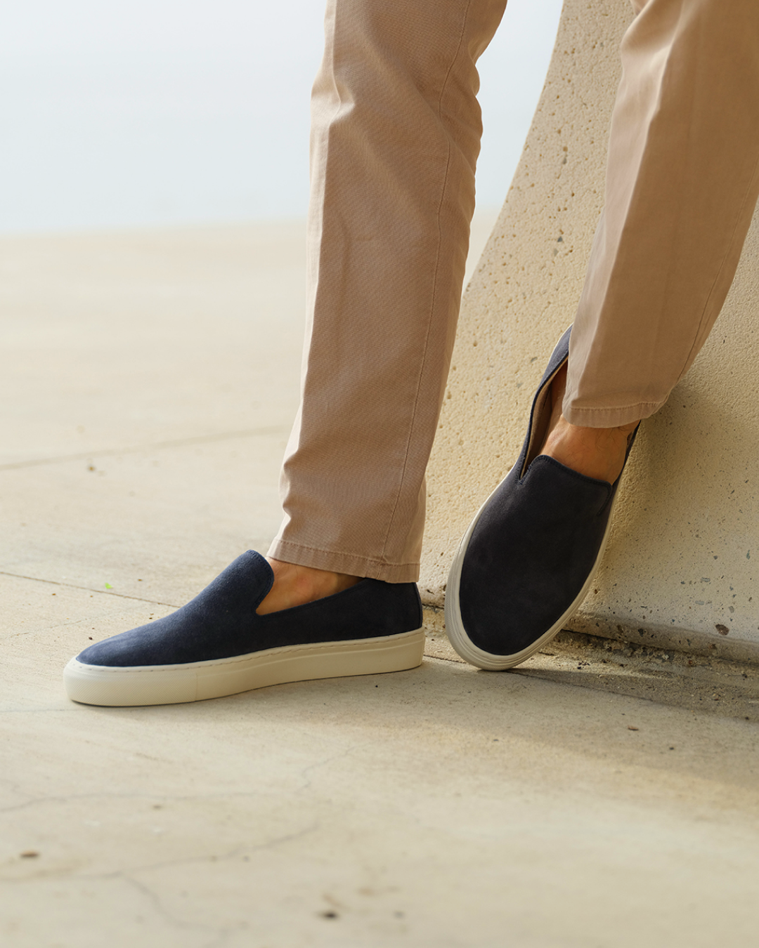 Mens suede slip on sneakers shop