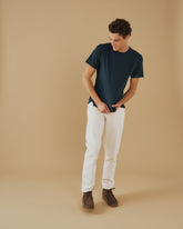 Cotton With Embroidery Ultra Light T-Shirt | 