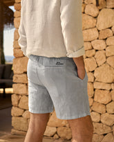 Washed Linen Malibu Shorts - Collezione Uomo | 