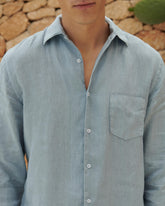 Washed Linen Panama Shirt - Men’s Collection | 