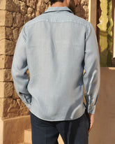 Washed Linen Panama Shirt - Collezione Uomo | 