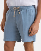 Washed Linen Malibu Shorts - Your Boat Day Look | 
