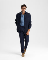 Washed Linen Panama Shirt - New Arrivals | Men's Clothing | 