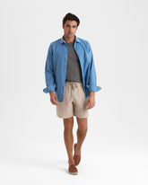 Washed Linen Malibu Shorts - Your Boat Day Look | 