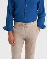 Washed Linen Venice Trousers - Men's Pants & Shorts | 