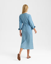 Abito Serene in Chambray Misto Lino - Abiti | 