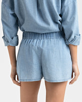 Linen Blend Chambray Bahia Shorts - Nuovi Arrivi | Abbigliamento Donna | 