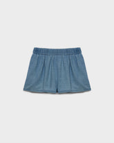 Linen Blend Chambray Bahia Shorts | 