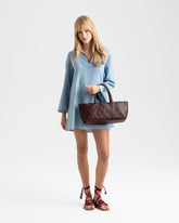 Linen Blend Chambray Cabo Dress | 