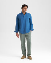 Irish Linen Savana Trousers Belt - Men's Pants & Shorts | 