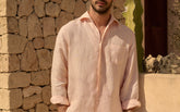 Washed Linen Panama Shirt - Summer Holiday Promo | 