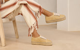 Raffia Lace-Up Espadrilles - All products no RTW | 
