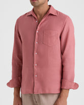 Washed Linen Panama Shirt - Men’s Clothing | 