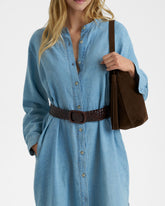 Cintura in Pelle Intrecciata - Cinture Donna | 