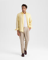 Washed Linen Panama Shirt - New Arrivals | Men's Clothing | 