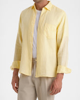 Washed Linen Panama Shirt - New Arrivals | Men's Clothing | 