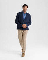 Woven Linen Naoshima Jacket | 