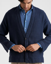 Woven Linen Naoshima Jacket | 