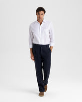 Oxford Cotton Panama Shirt - Men’s Clothing | 