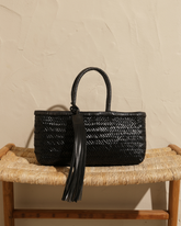 Leather Knot Tote - Alex Rivière x Manebí|Raffia Bags | 