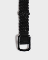 Leather Male Woven Belt | 