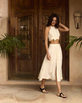 Linen Cordoba Skirt - Women’s Clothing | 