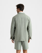 Woven Linen Sahara Linen Jacket - Men’s Clothing | 