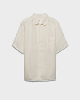 Washed Linen Havana Camp-Collar Shirt - New Arrivals | Men's Clothing | 
