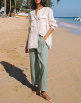Linen Belem Trousers - Women's Collection | 