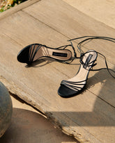 Savana Leather Braided Heels - Heels & Platforms Sandals | 