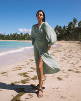 Linen Galapagos Dress | 