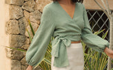 Linen Icara Top - New Arrivals Women | 