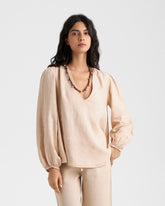 Linen Paros Shirt - Women’s Clothing | 