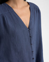 Linen Monterey Shirt - Women’s Clothing | 