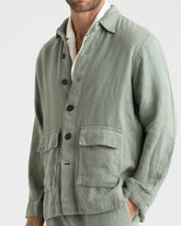 Woven Linen Sahara Linen Jacket | 