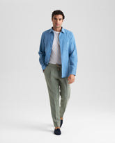 Woven Linen Santa Barbara Trousers - Men's Pants & Shorts | 