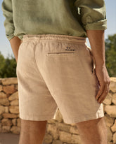 Woven Linen Malibu Shorts - Men's Pants & Shorts | 