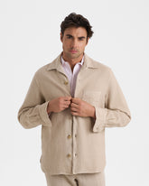 Woven Linen Montauk Overshirt - New Arrivals | Men's Clothing | 