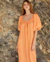 Linen Capri Dress - No Tote | 