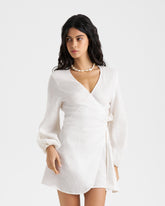 Linen Biarritz Dress - Women's Clothing Collection | 
