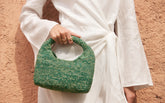 Raffia Halfmoon Bag - The Forever Favorites|Raffia Bags | 