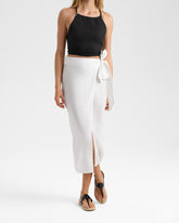 Linen Naxos Skirt - Women’s Clothing | 