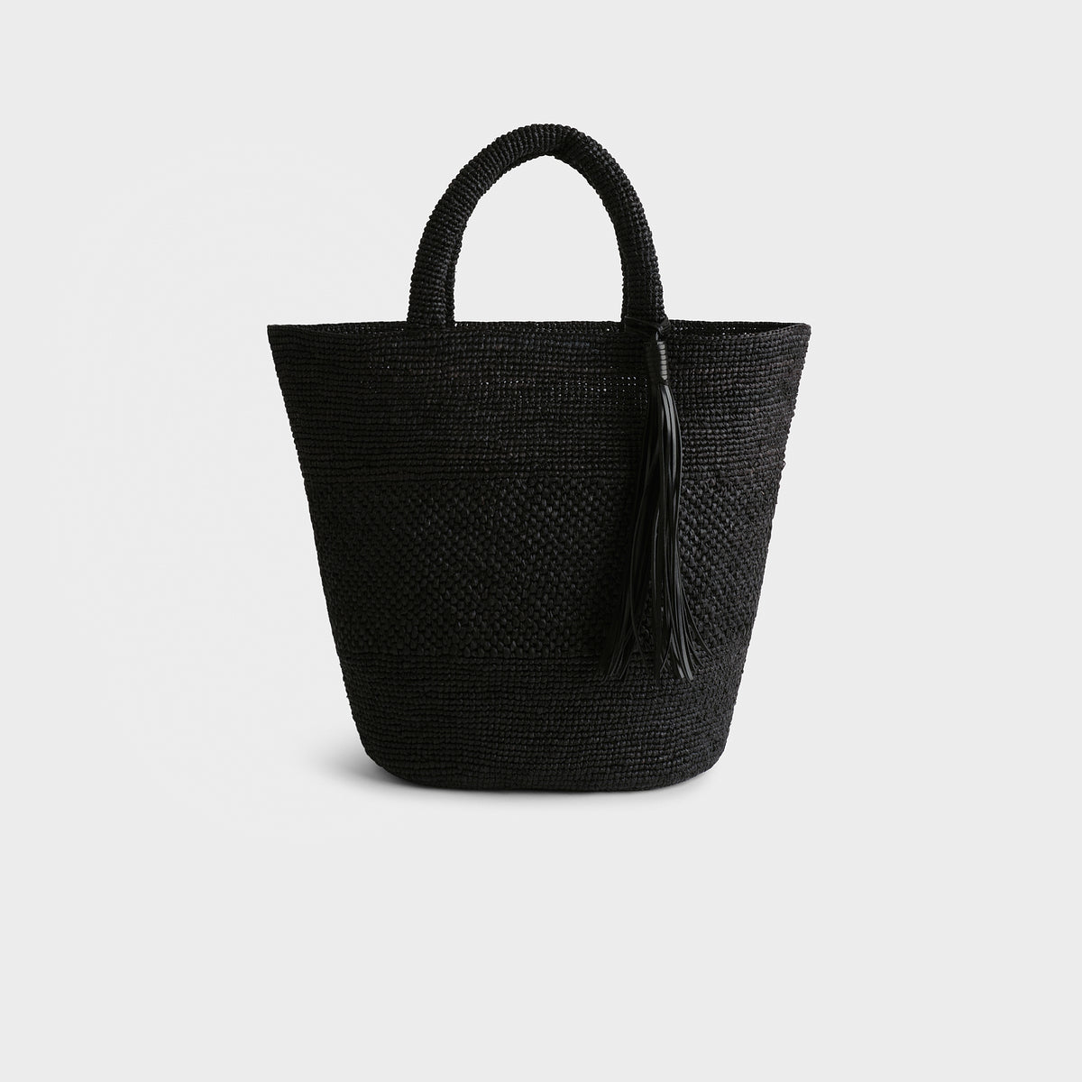 Pale George Raphia George Raffia Bag Black | Alex Rivière x Manebí