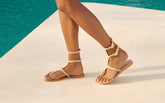 Triomphe Leather Sandals - Women's Bestselling Shoes | 