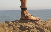 Mer Leather and Resin Ring Sandals - All | 