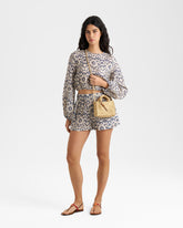 Printed Linen Bahia Shorts - Women’s Clothing | 
